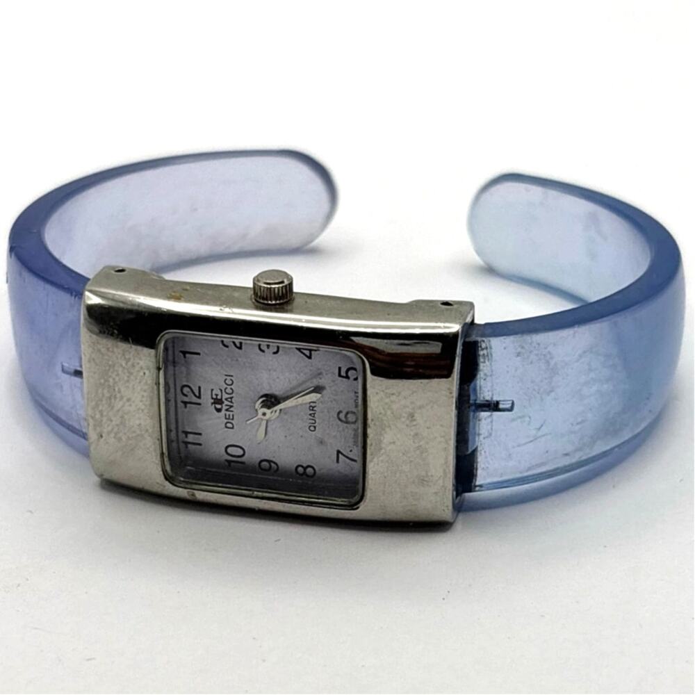 Blue Denacci Cuff Watch - Picture 3 of 3